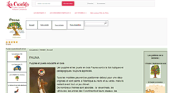 Desktop Screenshot of fauna-crea.com